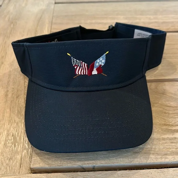 NWT Secession Golf Club Unisex Imperial True Fit White Visor with Logo, OS The Keith Mitchell Tour Visor® | Imperial main image 4